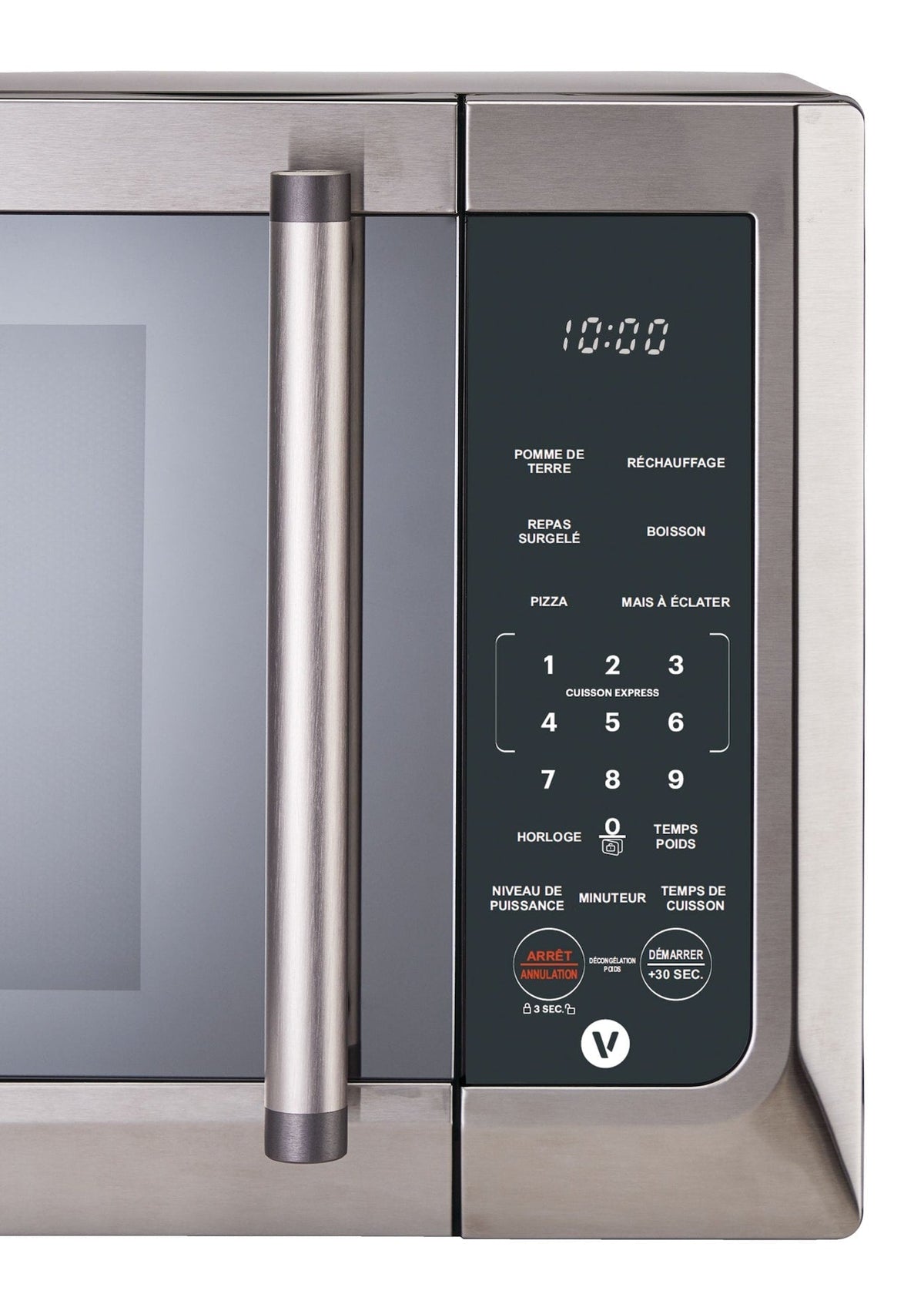 Microwave, Stainless Steel - Item 0001651 H8