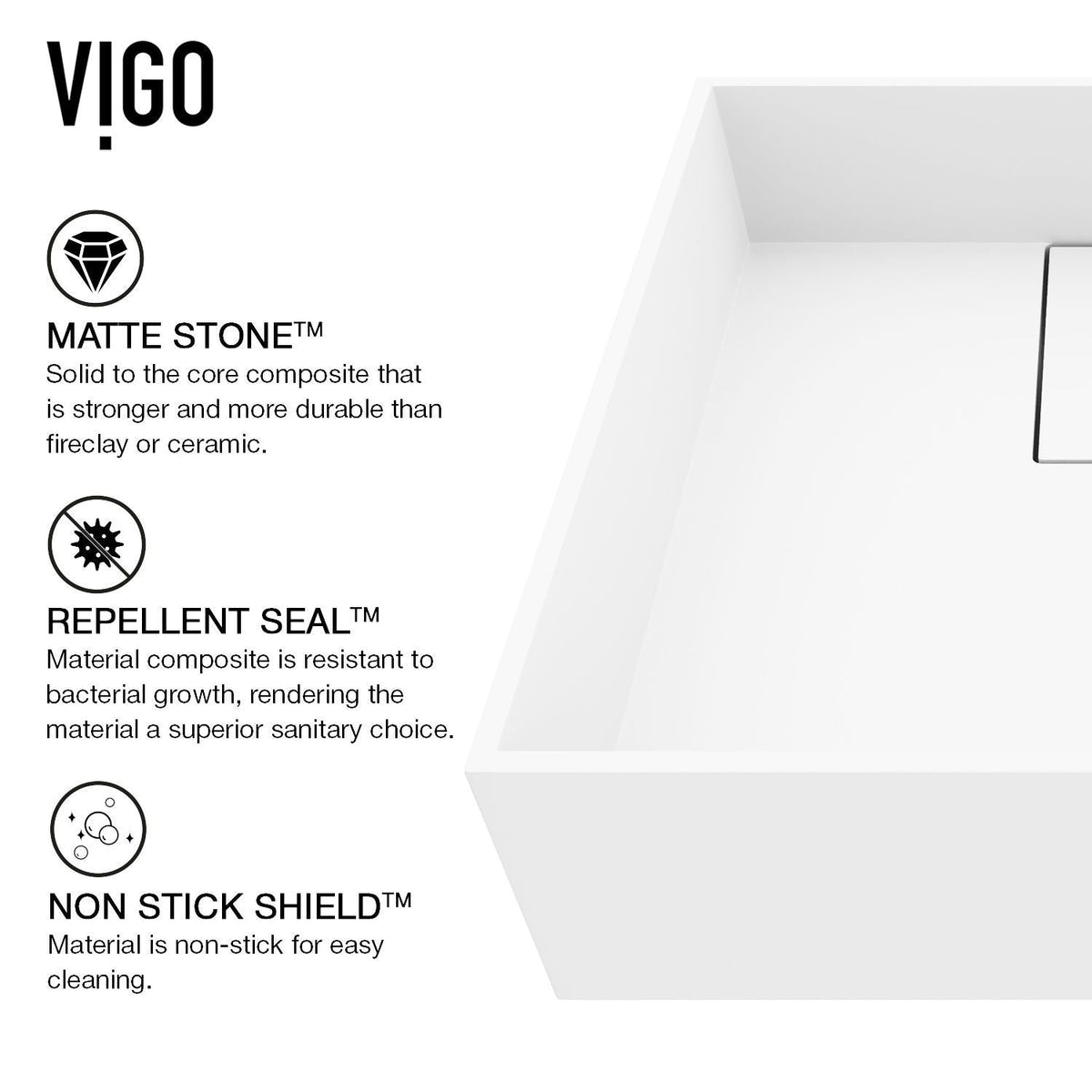 Bathroom Sinks, 15x15, White - Item 0002082 S9