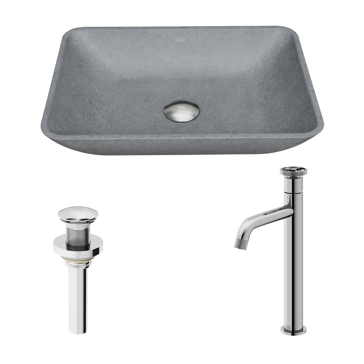 Bathroom Sinks, Grey - Item 0002087 T6