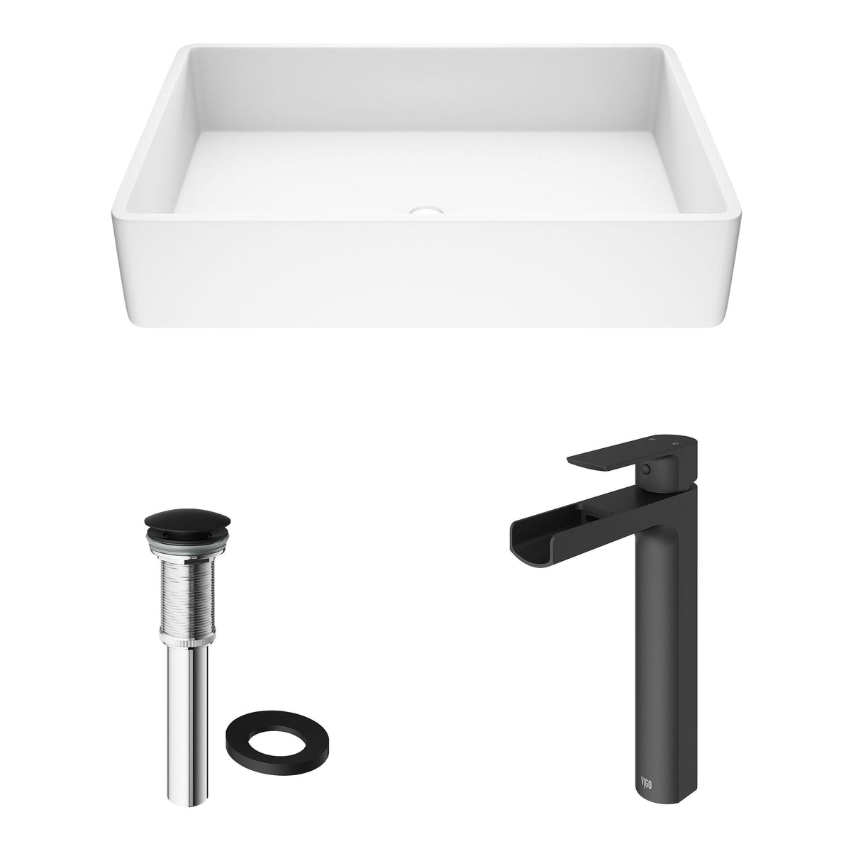 Bathroom Sinks, White - Item 0002083 U8