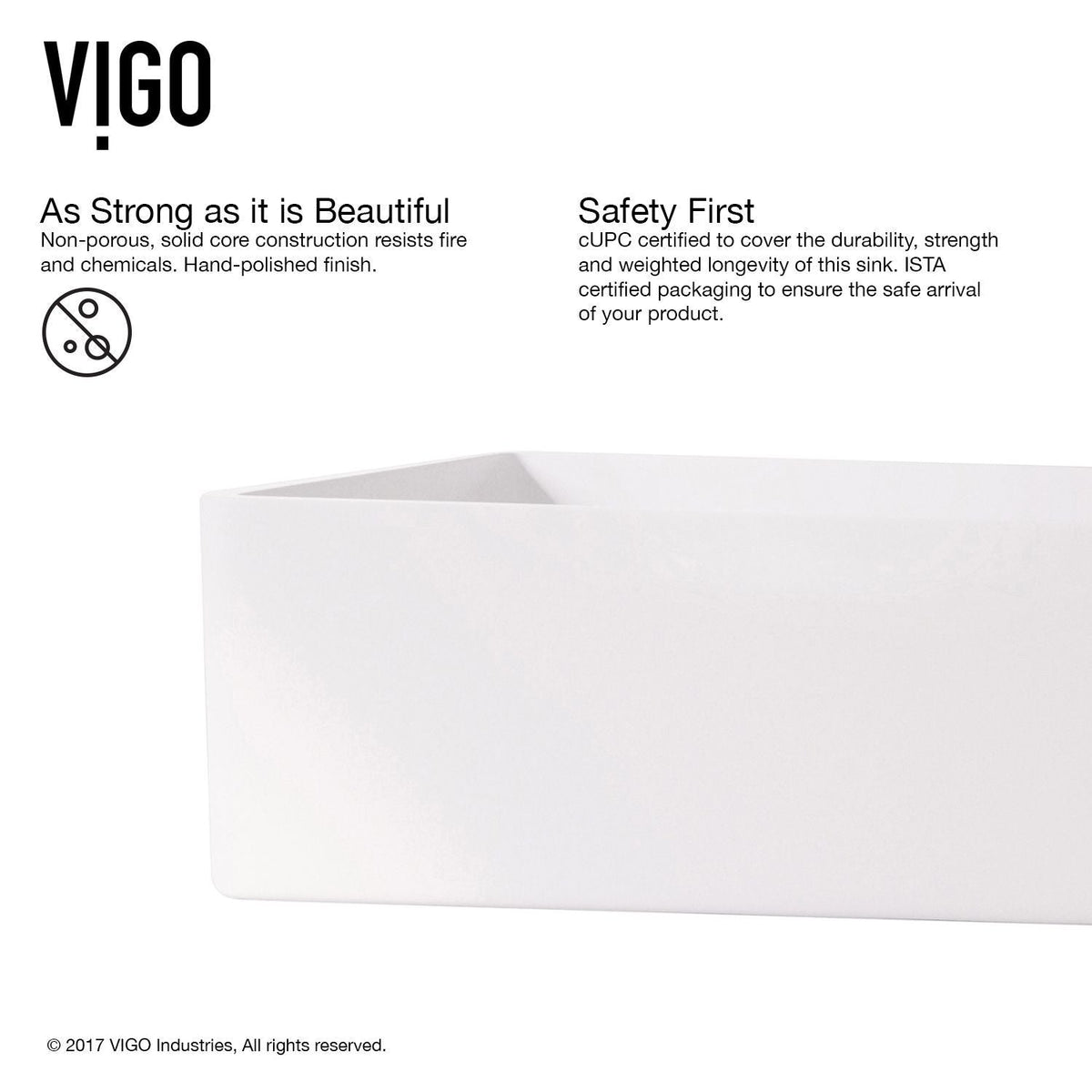 Bathroom Sinks, White - Item 0002081 D1
