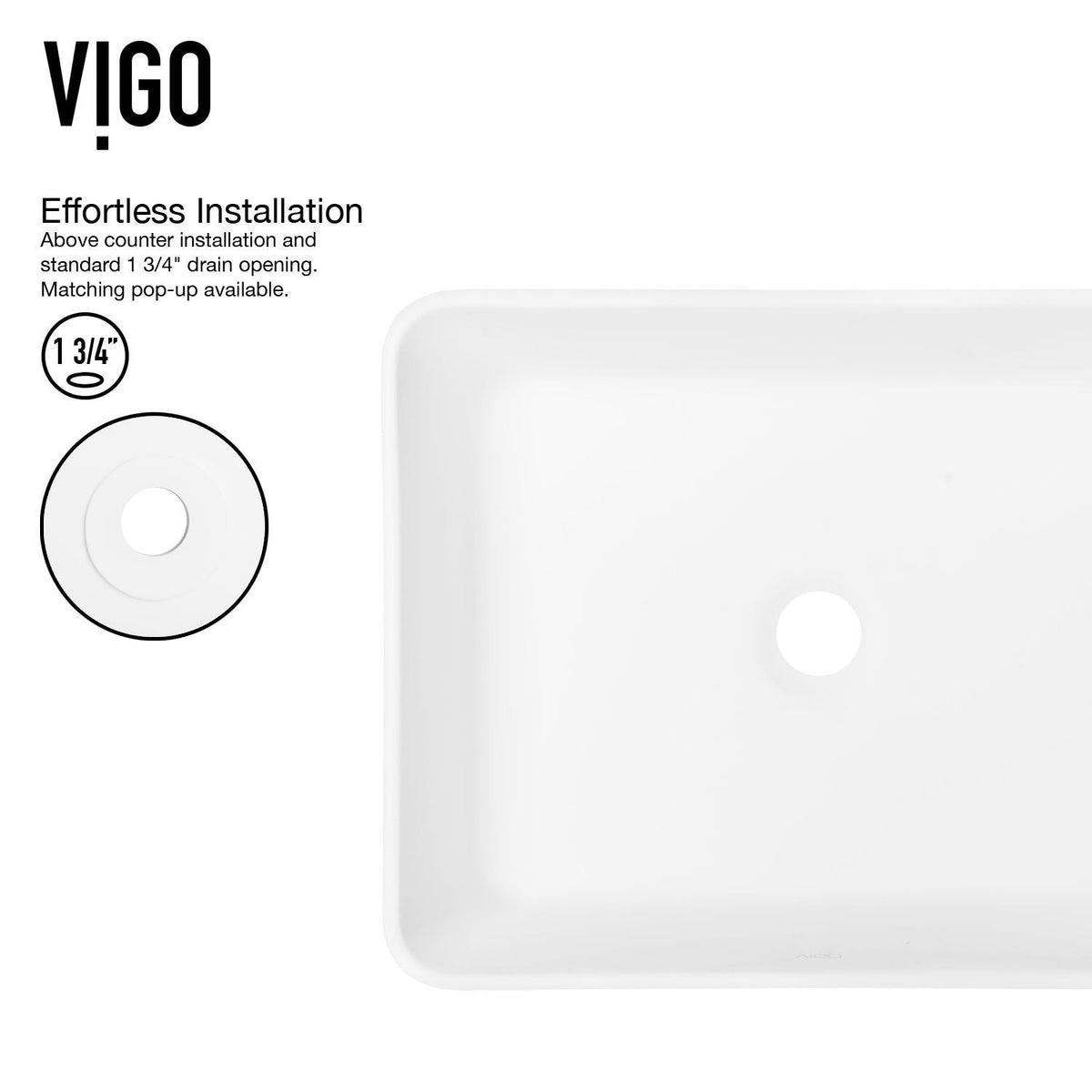 Bathroom Sinks, White - Item 0002062 D7