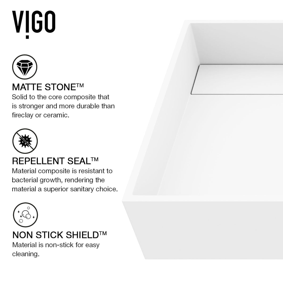 Bathroom Sinks, White - Item 0002068 S2