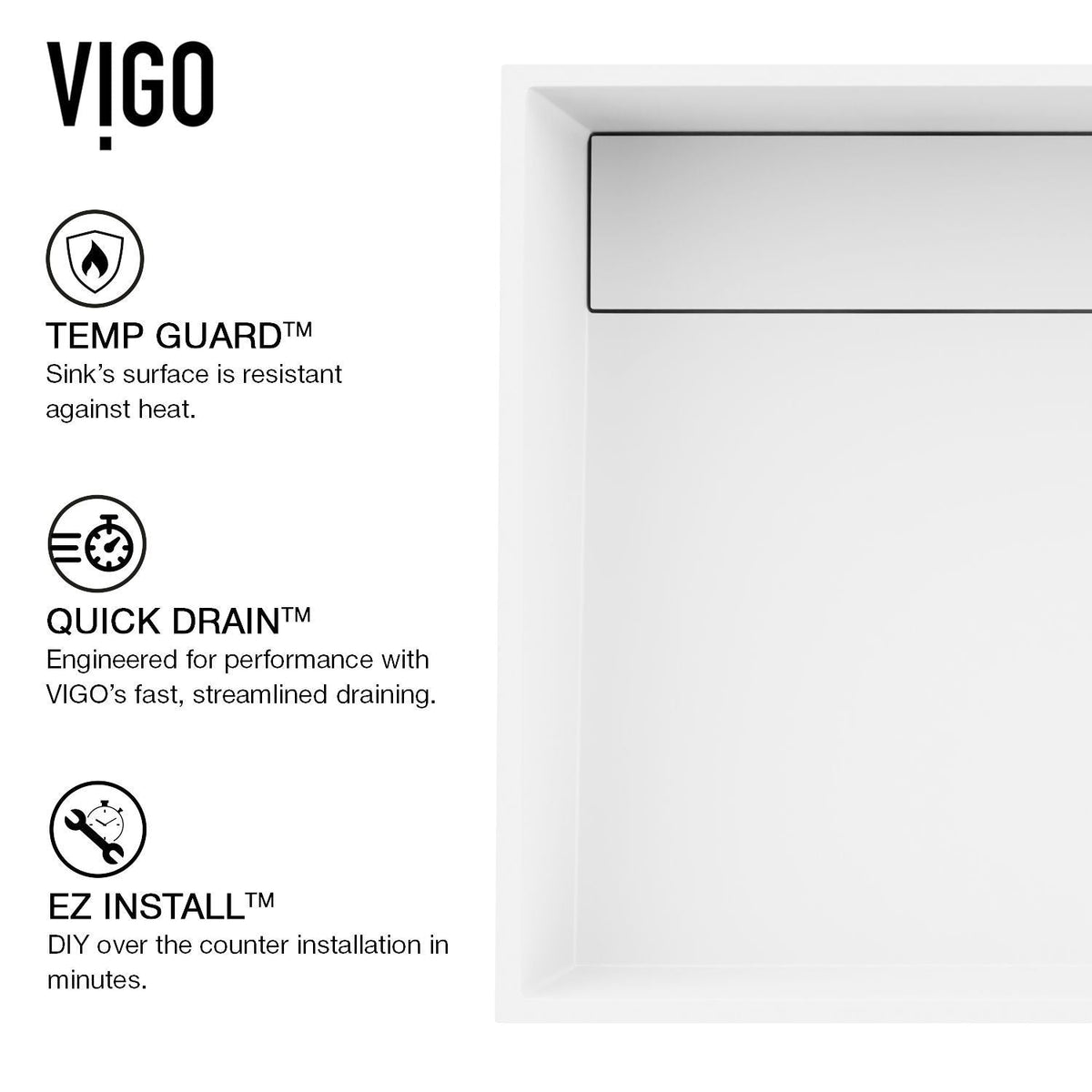 Bathroom Sinks, White - Item 0002068 S2