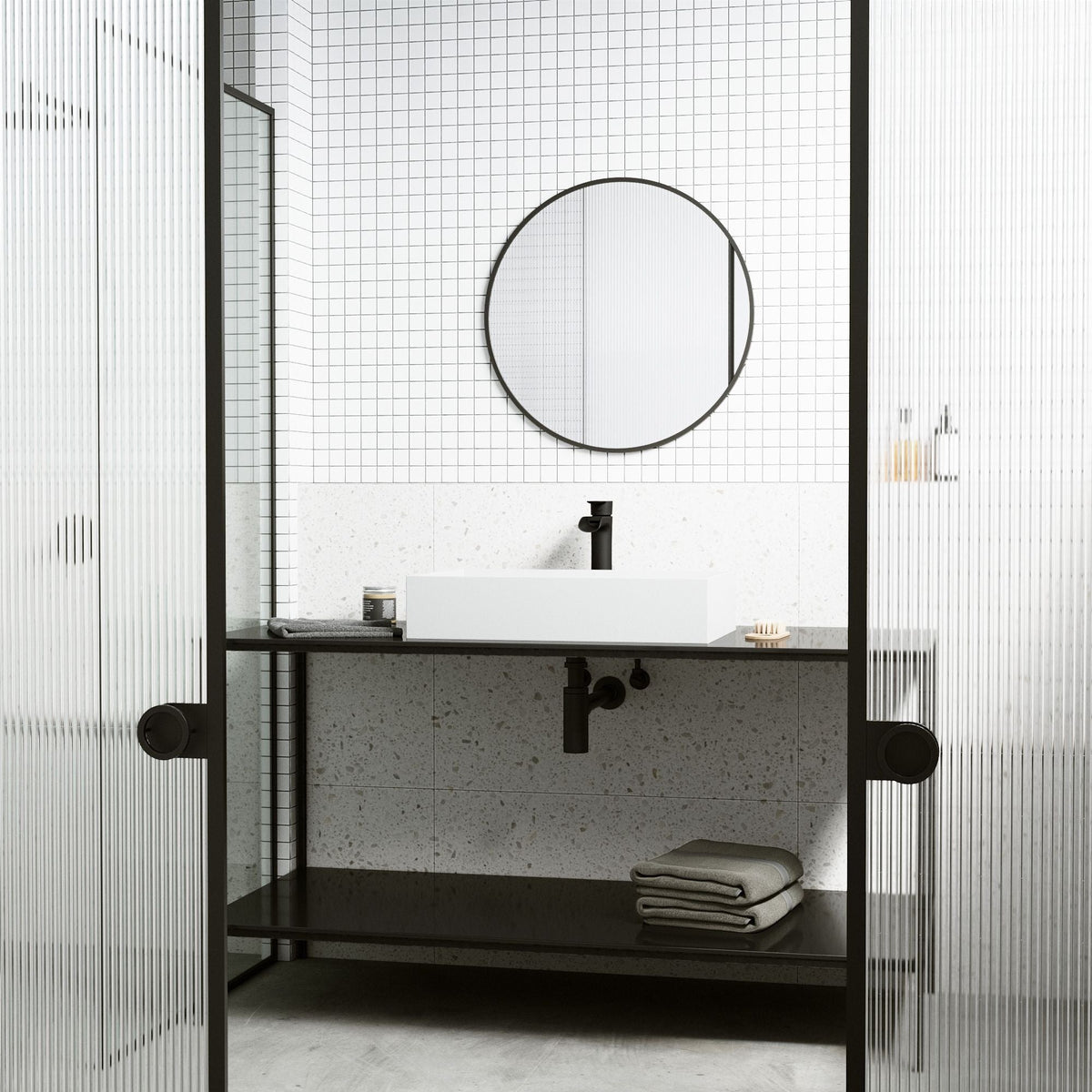 Bathroom Sinks, White - Item 0002068 S2