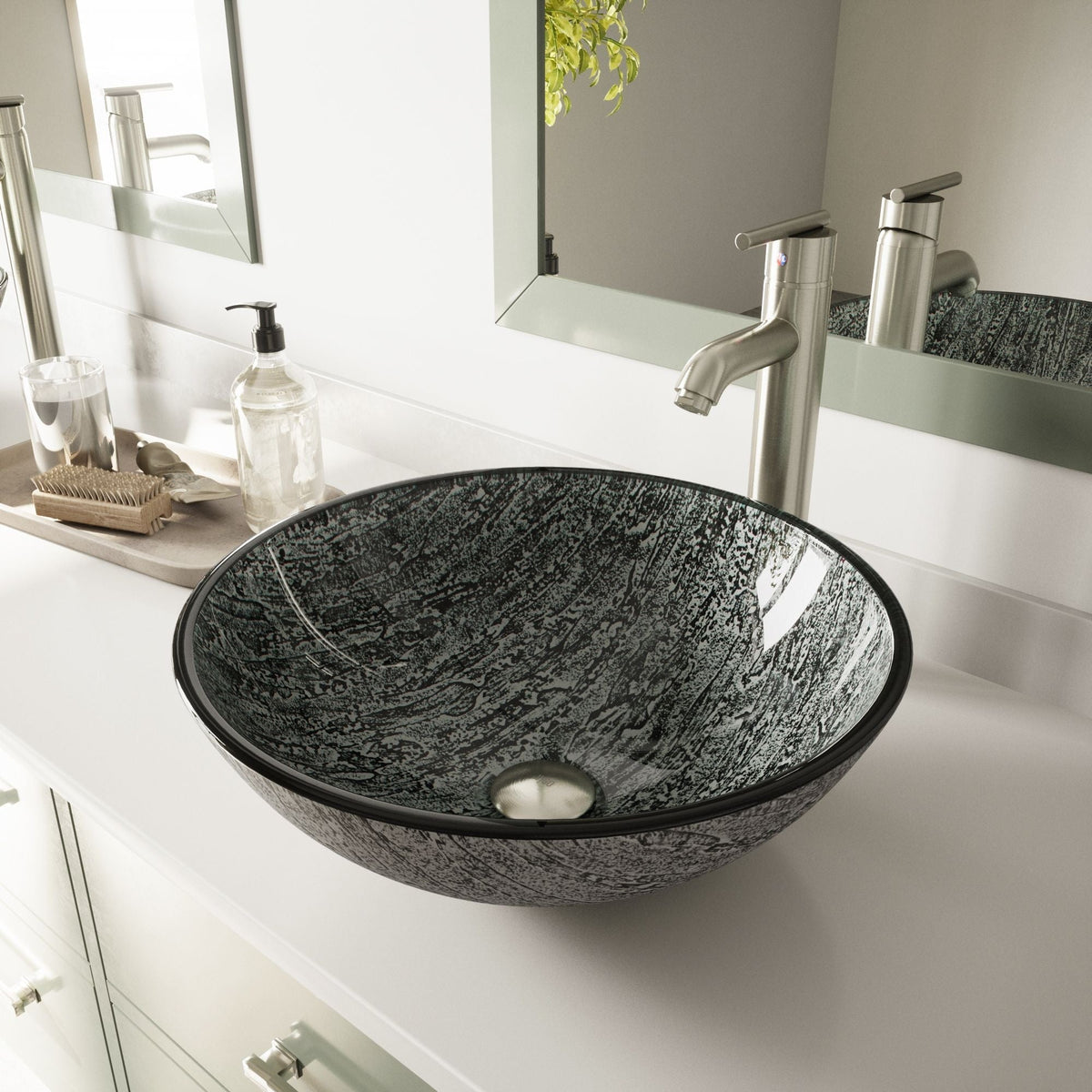 Bathroom Sinks, Glass - Item 0002103 L5