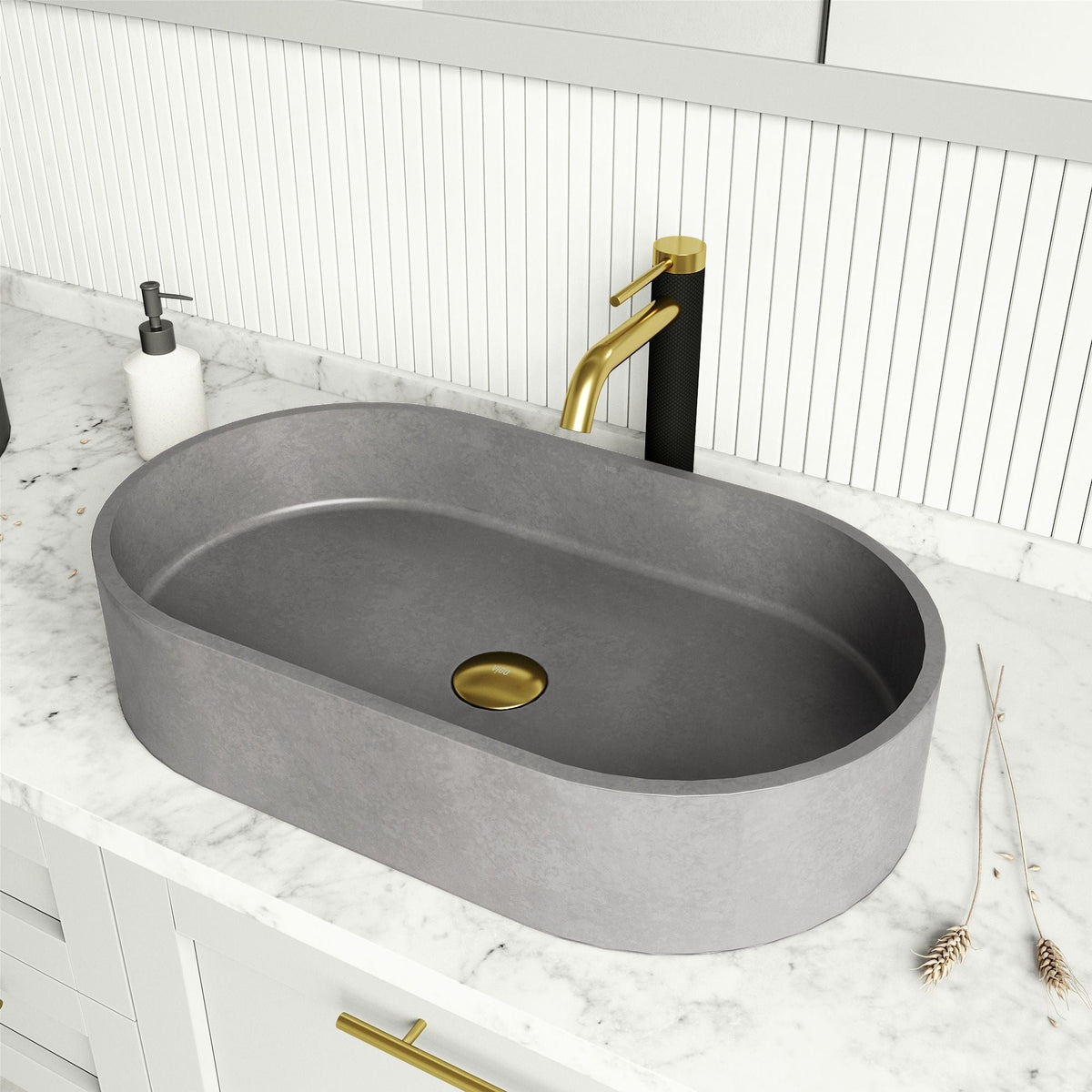 Bathroom Sinks, 24x14, Grey - Item 0002074 C6