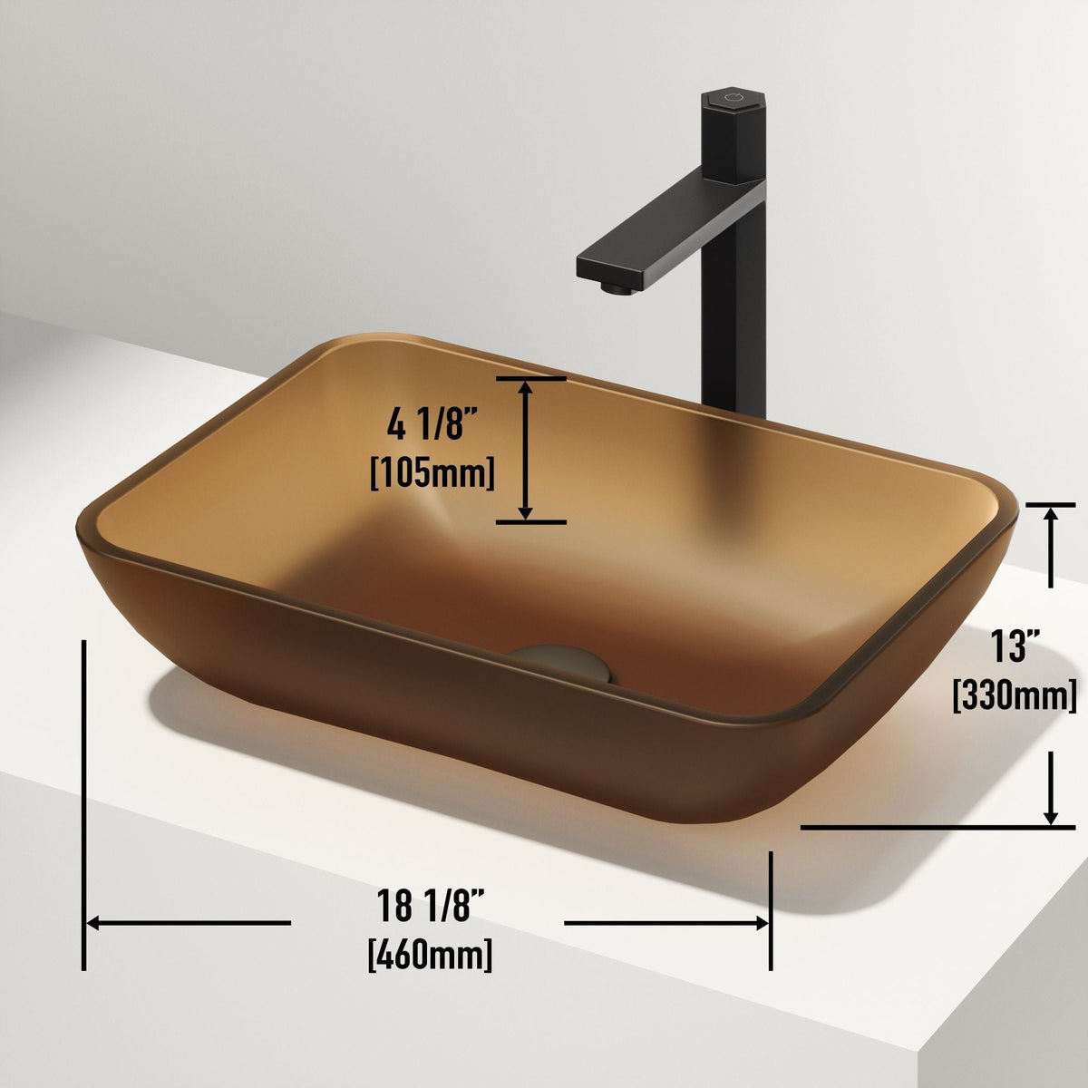 Bathroom Sinks, Glass - Item 0002099 E4
