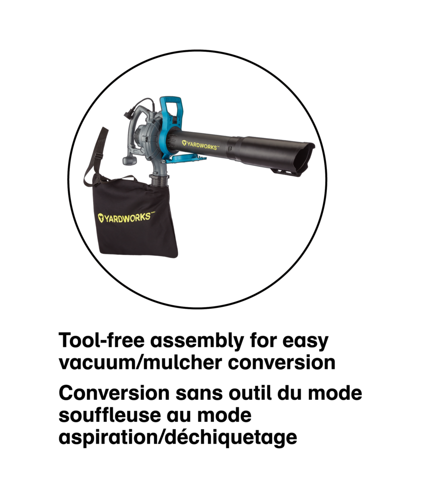 Leaf Blower, 12 Amp, Electric, Black - Item 0003325 C4