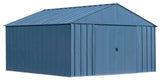 Shed, 12x12, Grey, Blue - Item 0003208 J7