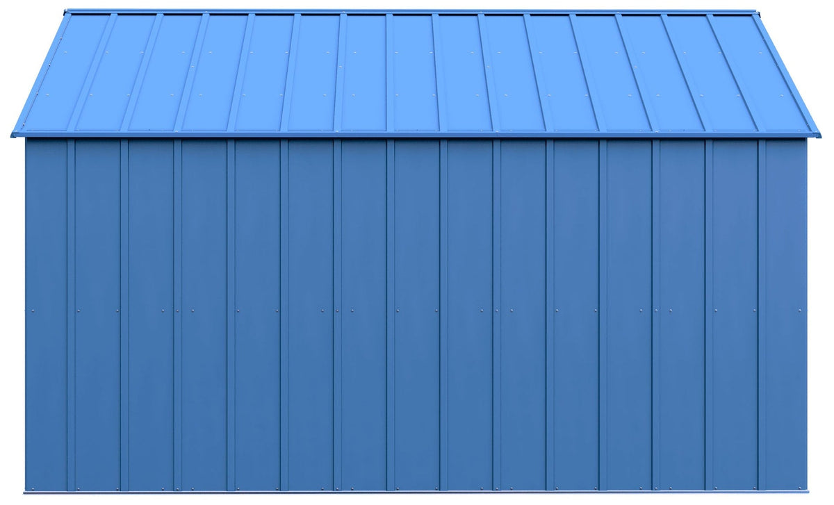 Shed, 12x12, Grey, Blue - Item 0003208 J7