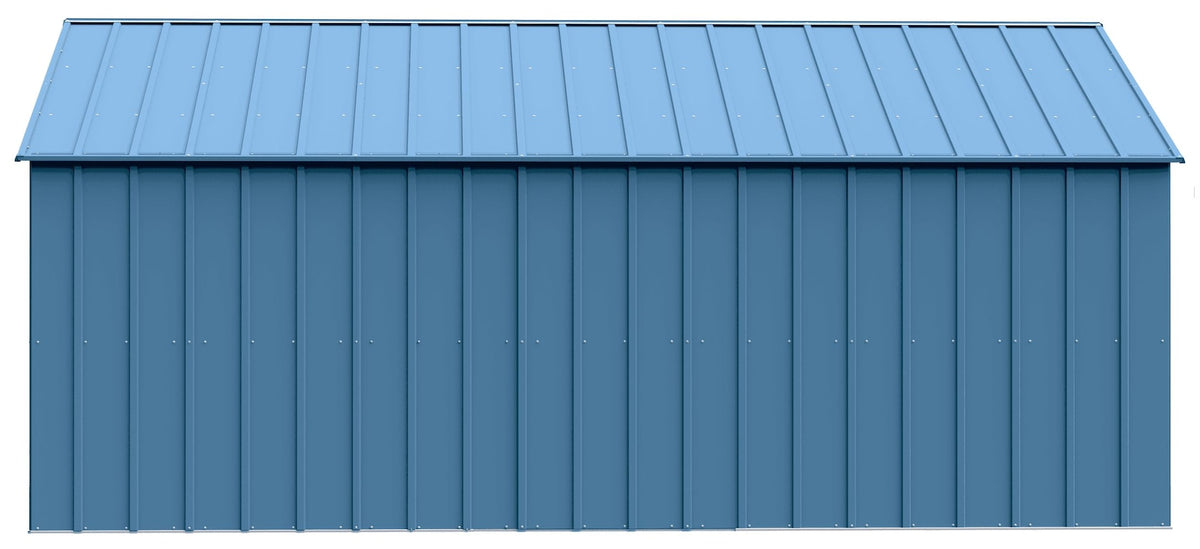 Shed, 12x17, Grey, Blue - Item 0003210 Q0