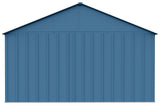 Shed, 12x17, Grey, Blue - Item 0003210 Q0