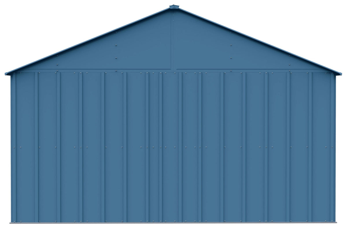 Shed, 12x17, Grey, Blue - Item 0003210 Q0