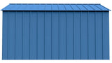 Shed, 14x14, Grey, Blue - Item 0003219 O6