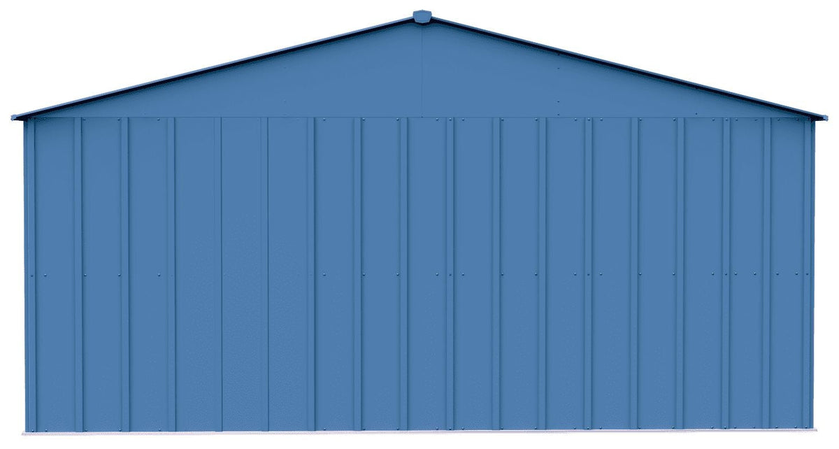 Shed, 14x14, Grey, Blue - Item 0003219 O6