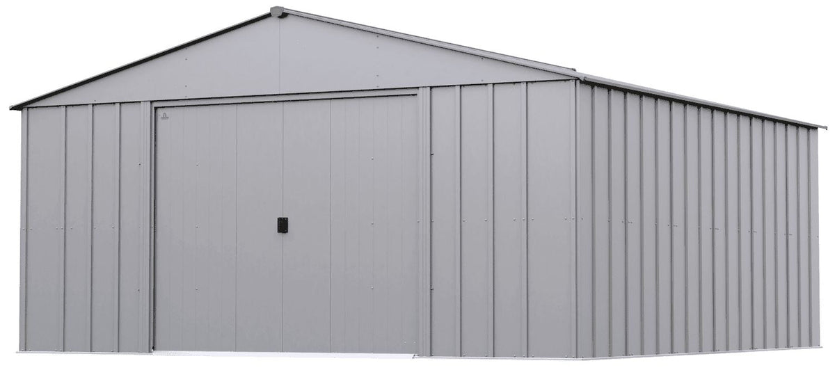 Shed, 14x14, Grey - Item 0003267 M3