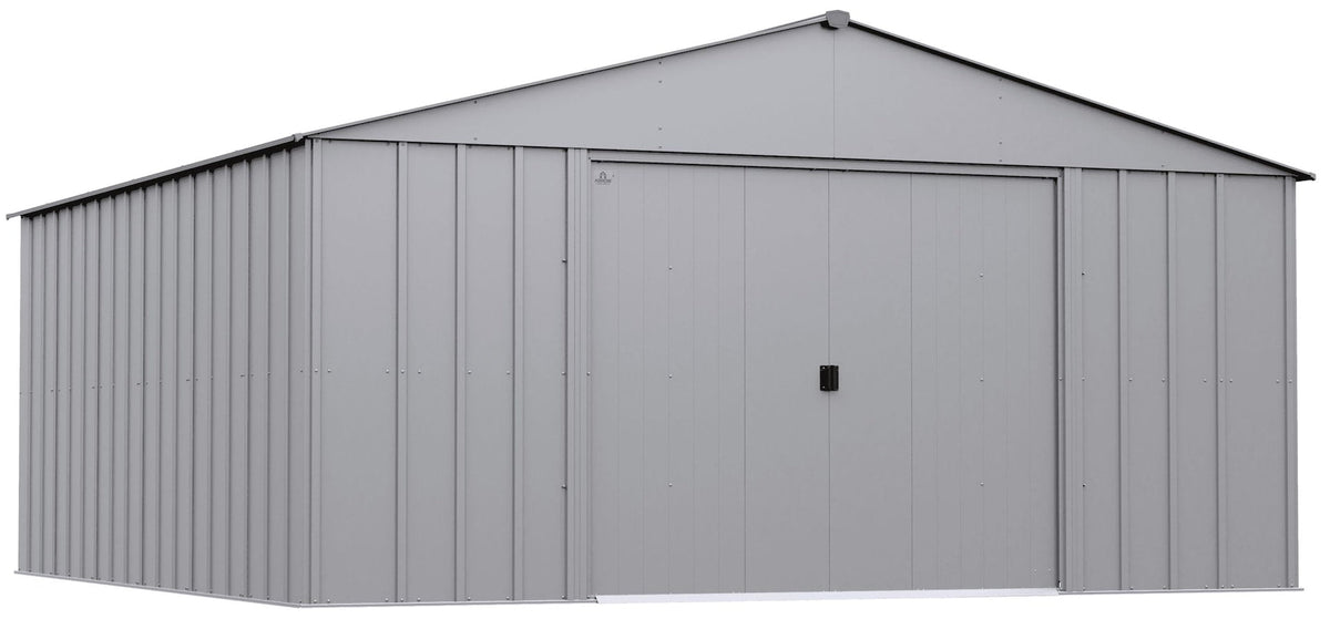 Shed, 14x14, Grey - Item 0003267 M3