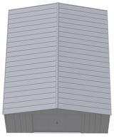 Shed, 14x17, Grey - Item 0003222 F1