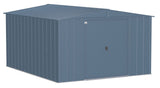 Shed, 10-ft, 12-ft, Grey, Blue - Item 0003250 L4