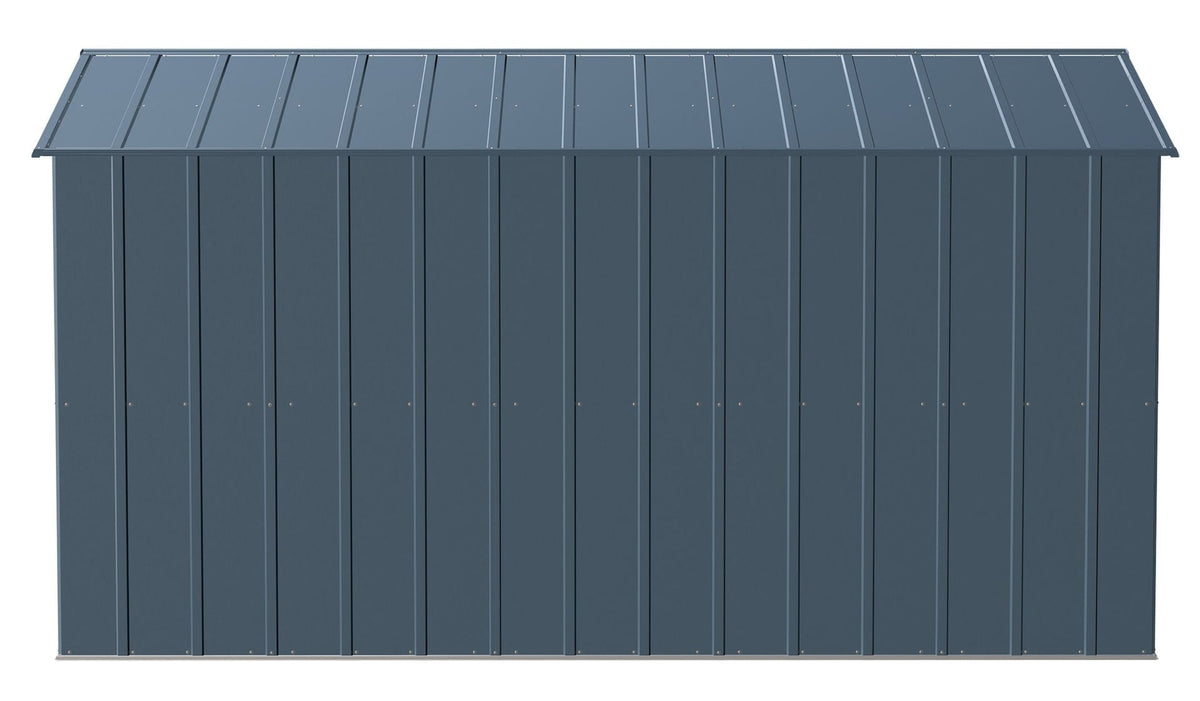 Shed, 10-ft, 12-ft, Grey, Blue - Item 0003250 L4