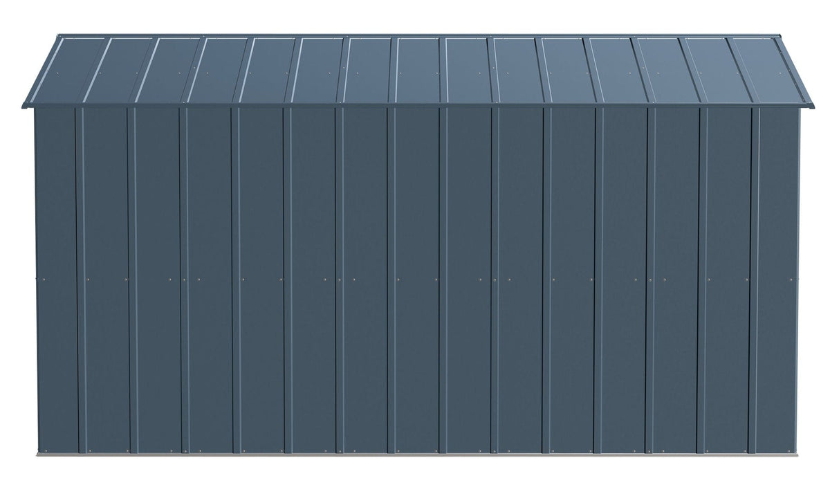 Shed, 10-ft, 12-ft, Grey, Blue - Item 0003250 L4