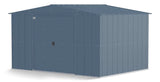 Shed, 10-ft, 8-ft, Grey, Blue - Item 0003237 Z6