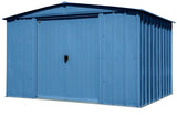 Shed, 10-ft, 8-ft, Grey, Blue - Item 0003237 Z6