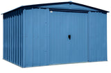 Shed, 10-ft, 8-ft, Grey, Blue - Item 0003237 Z6