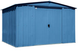 Shed, 10-ft, 8-ft, Grey, Blue - Item 0003237 Z6