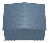 Shed, 10-ft, 8-ft, Grey, Blue - Item 0003237 Z6