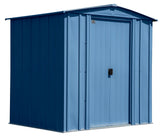 Shed, 6-ft, 5-ft, Grey, Blue - Item 0003214 W5