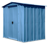 Shed, 6-ft, 5-ft, Grey, Blue - Item 0003214 W5