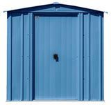 Shed, 6-ft, 5-ft, Grey, Blue - Item 0003214 W5