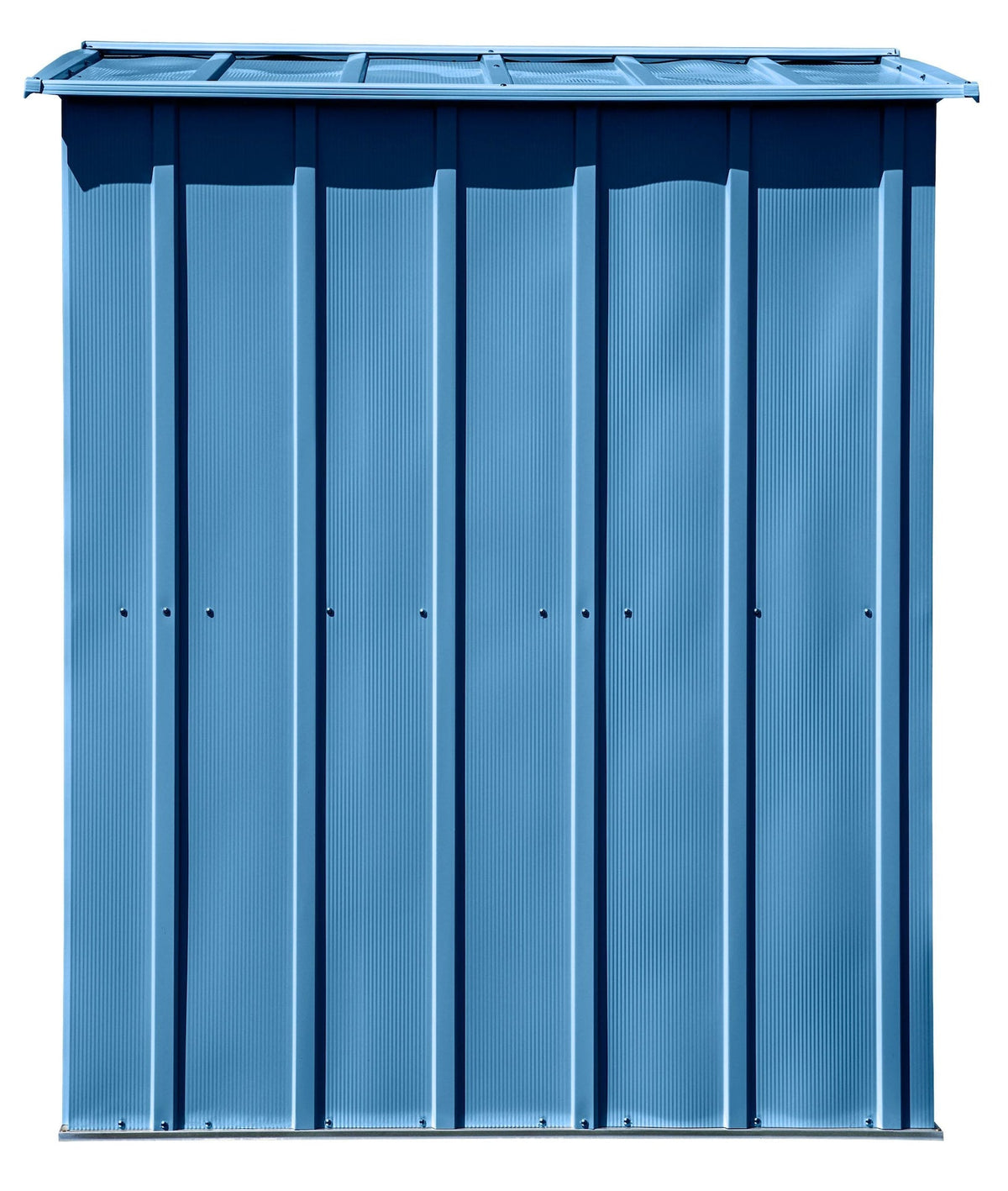 Shed, 6-ft, 5-ft, Grey, Blue - Item 0003214 W5