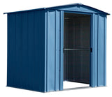 Shed, 6-ft, 5-ft, Grey, Blue - Item 0003214 W5