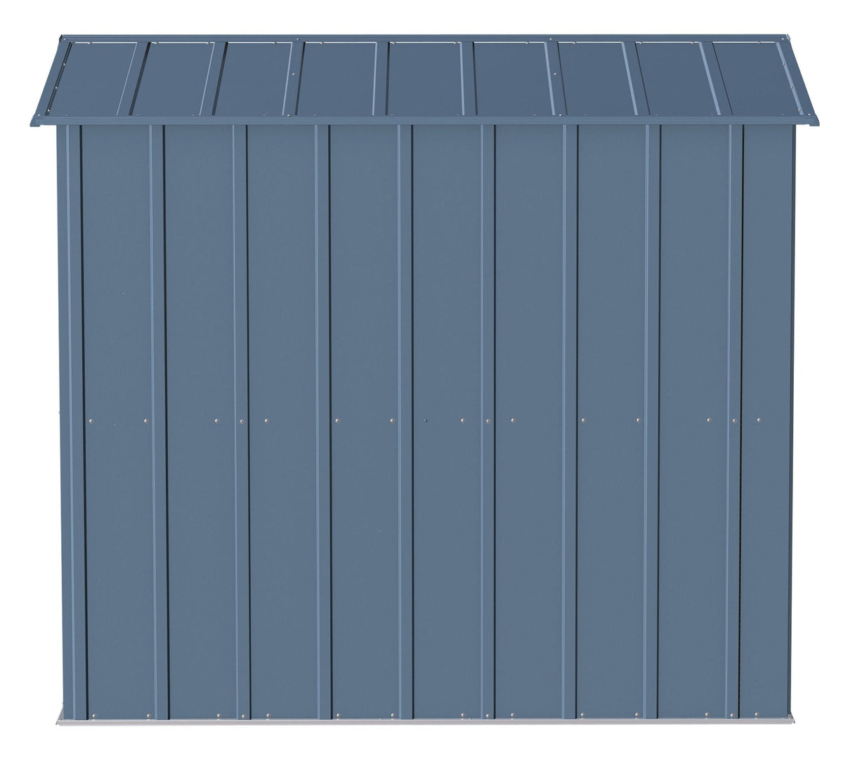 Shed, 6-ft, 7-ft, Grey, Blue - Item 0003194 D3