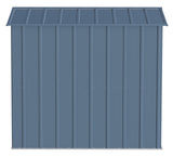 Shed, 6-ft, 7-ft, Grey, Blue - Item 0003194 D3
