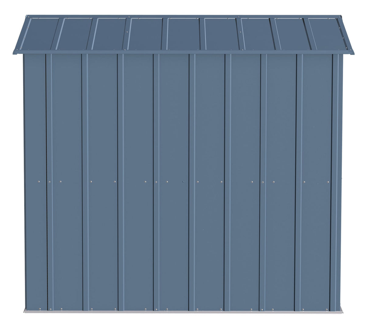 Shed, 6-ft, 7-ft, Grey, Blue - Item 0003194 D3