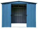 Shed, 8-ft, 6-ft, Grey, Blue - Item 0003293 N1