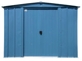 Shed, 8-ft, 6-ft, Grey, Blue - Item 0003293 N1