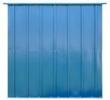 Shed, 8-ft, 6-ft, Grey, Blue - Item 0003293 N1