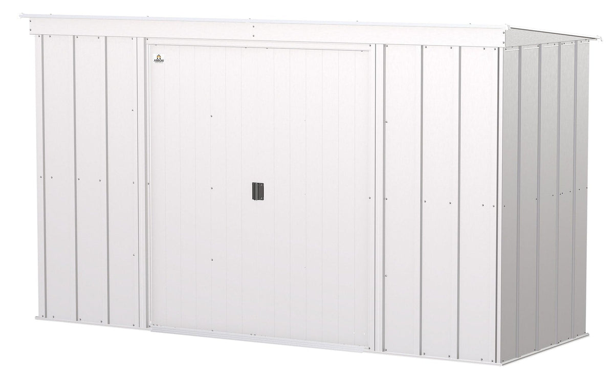 Shed, 10-ft, 4-ft, Grey - Item 0003244 J9