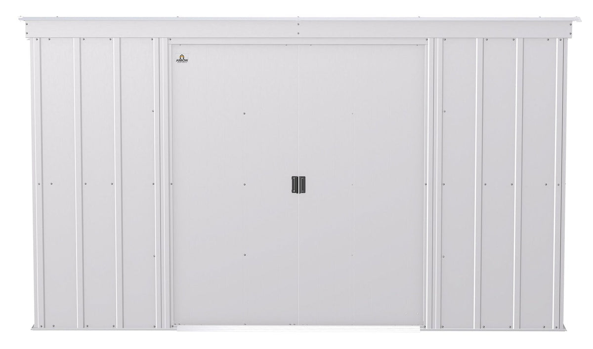 Shed, 10-ft, 4-ft, Grey - Item 0003244 J9