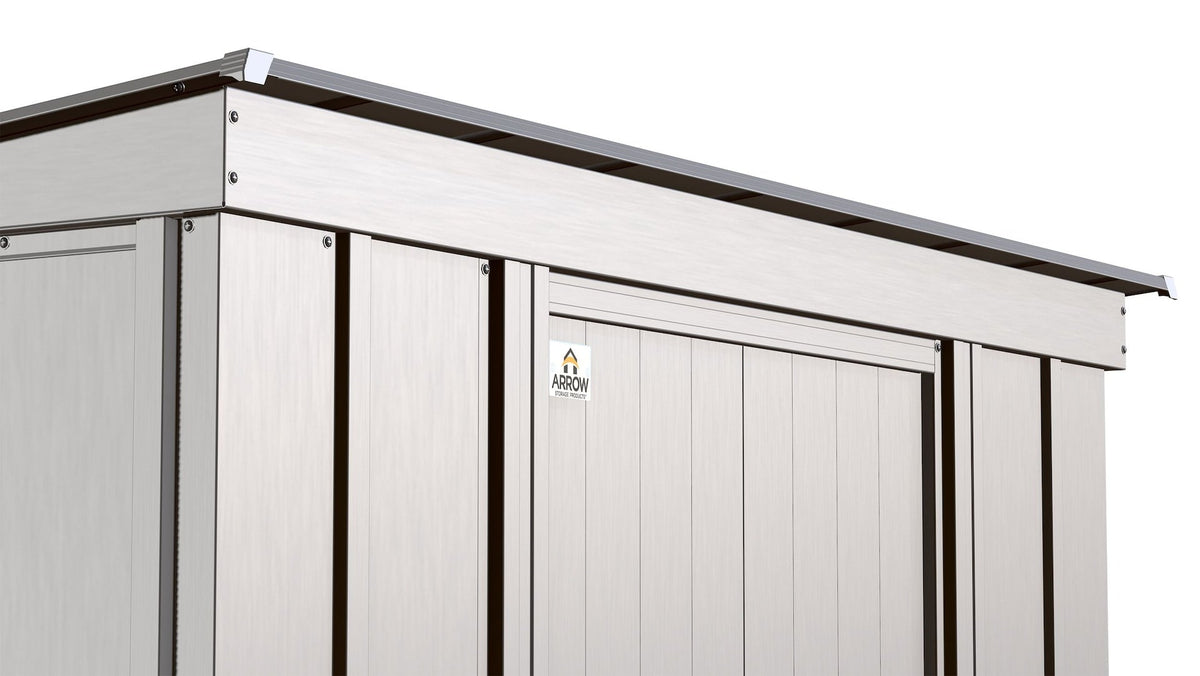 Shed, 10-ft, 4-ft, Grey - Item 0003244 J9
