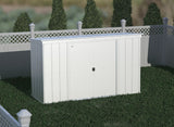 Shed, 10-ft, 4-ft, Grey - Item 0003244 J9