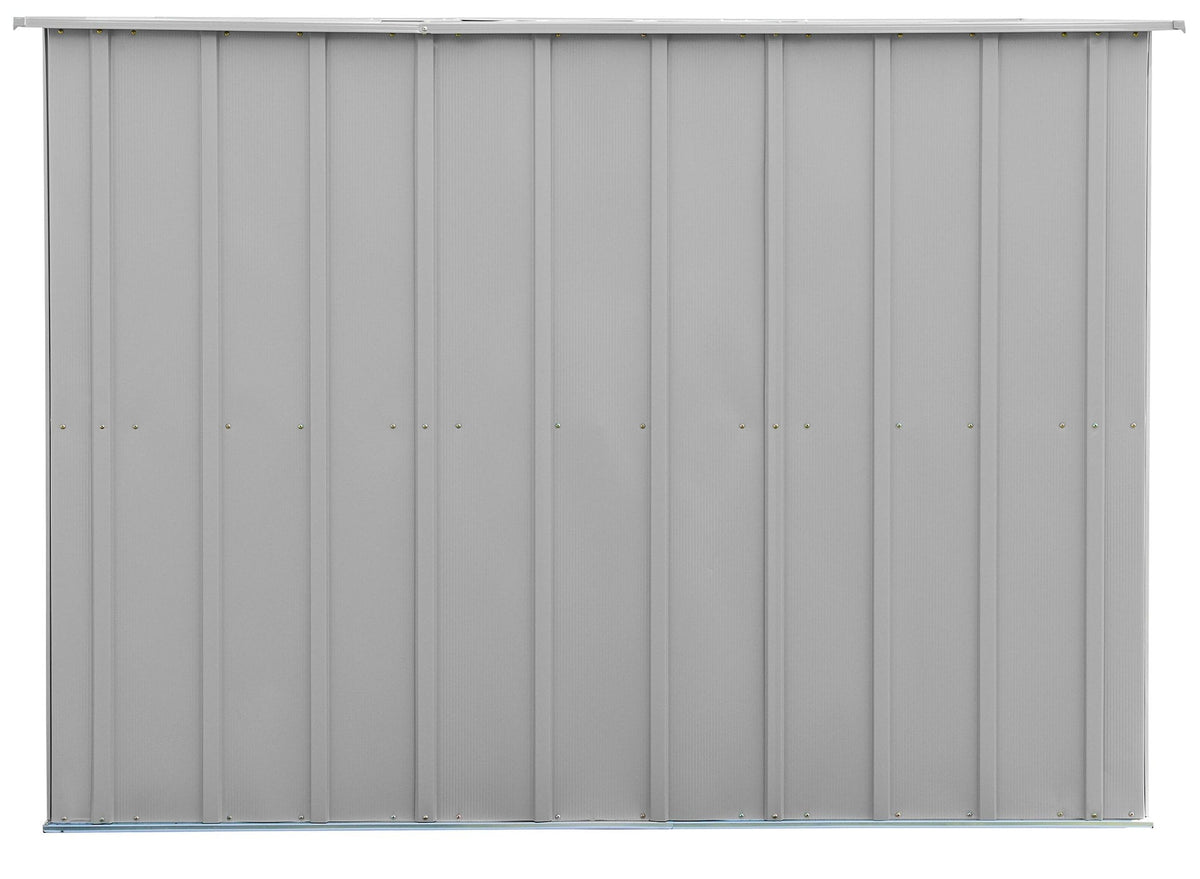 Shed, 10-ft, 8-ft, Grey - Item 0003224 B4