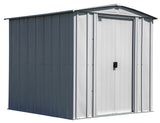 Shed, 6-ft, 7-ft, Grey - Item 0003187 Y9