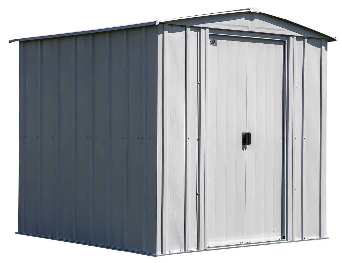 Shed, 6-ft, 7-ft, Grey - Item 0003187 Y9