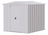 Shed, 6-ft, 7-ft, Grey - Item 0003187 Y9